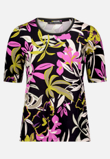 Basic Shirt mit Print / Vorderseite