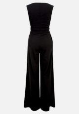Jumpsuit mit weitem Bein / Rückseite