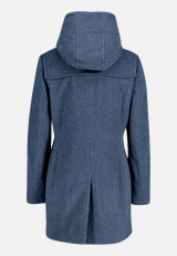 Dufflecoat mit Kapuze / Rückseite