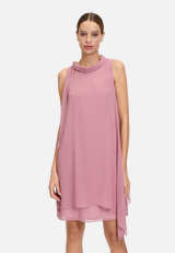 Cocktailkleid ohne Arm / Modellfoto Vorderseite