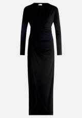 Abendkleid mit V-Ausschnitt / Vorderseite