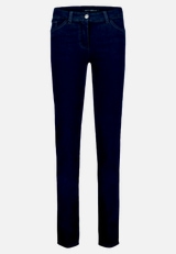 Basic-Jeans mit aufgesetzten Taschen / Vorderseite