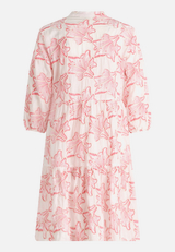 Stufenkleid mit Stickerei / Rückseite