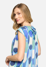 Freizeitkleid mit Rundhalsausschnitt / Detailbild