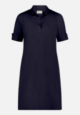 Hemdblusenkleid mit Taschen / Vorderseite