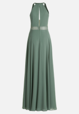 Abendkleid mit Spitze / Rückseite