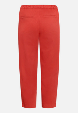 Casual-Hose mit elastischem Bund / Rückseite