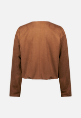 Blazerjacke mit Reißverschluss / Rückseite