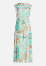 Midikleid ohne Arm / Rückseite