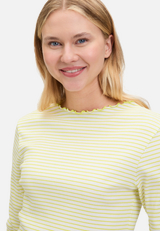 Langarm-Shirt mit Kragen / Detailbild