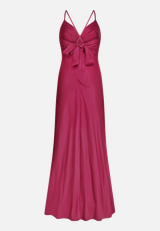 Abendkleid schmal geschnitten / Rückseite