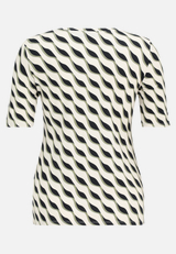 Basic Shirt mit Print / Rückseite