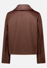 Winterjacke mit Kragen / Rückseite