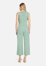 Jumpsuit mit Volant / Modellfoto Rückseite