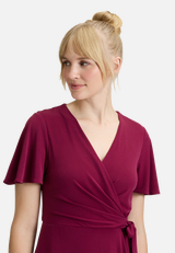 Jerseykleid kurzarm / Detailbild