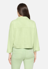 Blazer-Jacke mit 3/4 Arm / Modellfoto Rückseite