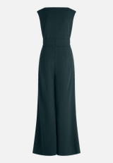 Jumpsuit mit weitem Bein / Rückseite