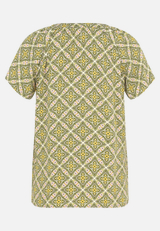 Blusenshirt mit Muster / Rückseite