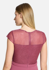 Cocktailkleid kurzarm / Detailbild