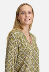 Casual-Bluse mit Muster / Detailbild