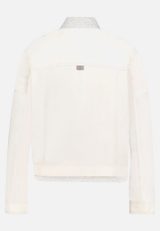 Sommerjacke mit Stehkragen / Rückseite