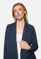 Longblazer mit Reverskragen / Detailbild