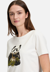 Casual-Shirt mit Print / Detailbild