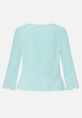 Blazer-Jacke mit Reißverschluss / Rückseite