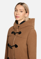 Dufflecoat mit Kapuze / Detailbild