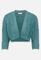 Strickbolero mit Struktur / Vorderseite