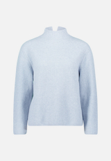 Strickpullover mit Stehkragen / Vorderseite