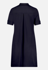 Hemdblusenkleid mit Taschen / Rückseite