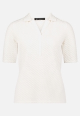 Basic Shirt mit Knöpfen / Vorderseite