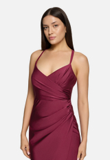 Abendkleid figurbetont / Detailbild