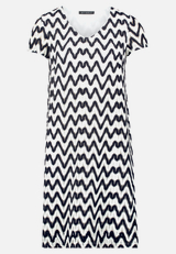 Sommerkleid mit V-Ausschnitt / Vorderseite