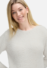 Strickpullover mit V-Ausschnitt / Detailbild