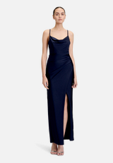 Abendkleid figurbetont / Modellfoto Vorderseite