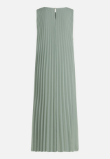 Maxikleid mit Plissee / Rückseite