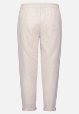 Leinenhose mit Tunnelzug / Rückseite