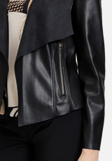 Blazer-Jacke ohne Verschluss / Detailbild