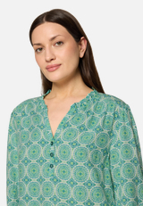 Casual-Bluse mit Raffung / Detailbild