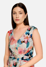 Jumpsuit mit Raffung / Detailbild