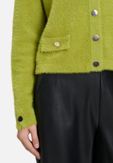 Casual-Strickjacke mit Knopfleiste / Detailbild