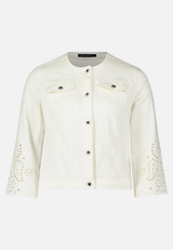 Jeansjacke mit 3/4 Arm / Vorderseite