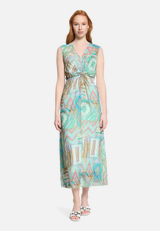Midikleid ohne Arm / Modellfoto Vorderseite