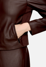 Blazer-Jacke mit Reißverschluss / Detailbild