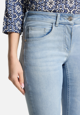 Skinny Jeans  mit Used-Waschung Style Rosalie / Detailbild