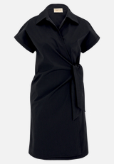 Wickelkleid mit Taschen / Vorderseite
