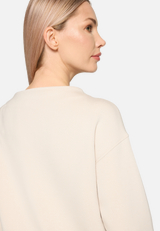 Sweatshirt mit Stehkragen / Detailbild