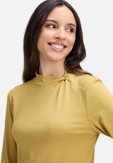 Langarm-Shirt mit Kragen / Detailbild
